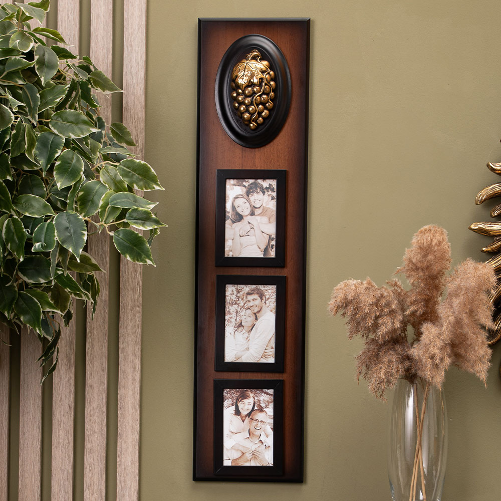 Фоторамка настенная Усадьба на 3 фото