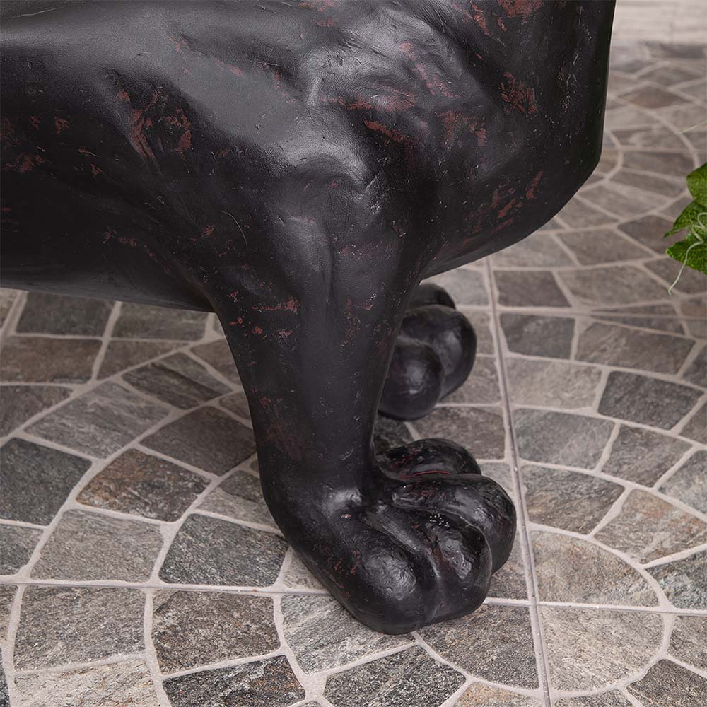 Садовая скамейка Такса Клякса средняя правосторонняя