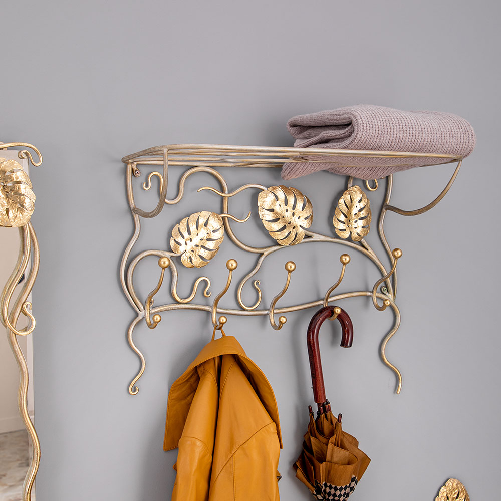 Вешалка настенная Монстера