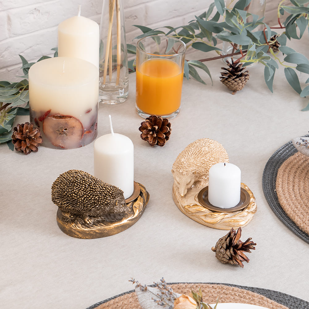 Подсвечник Ёжик