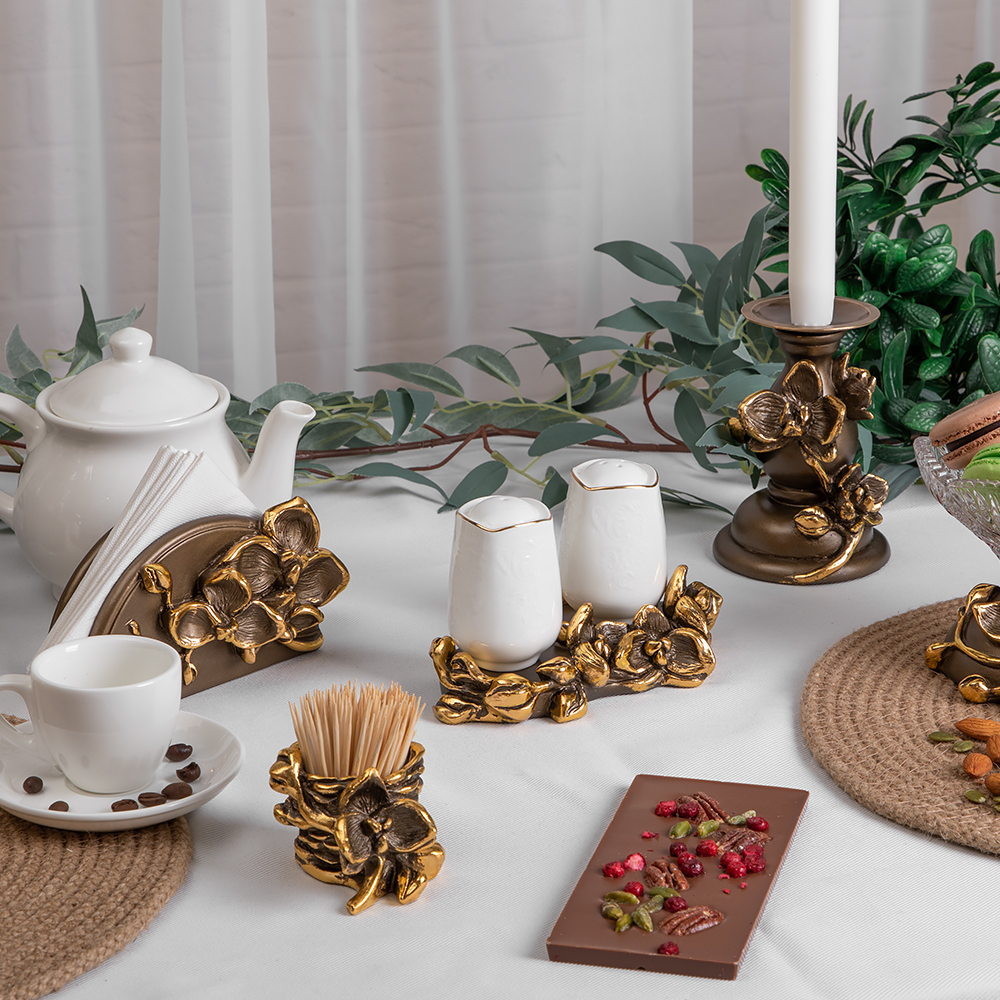 Держатель для зубочисток Орхидея Ликаста