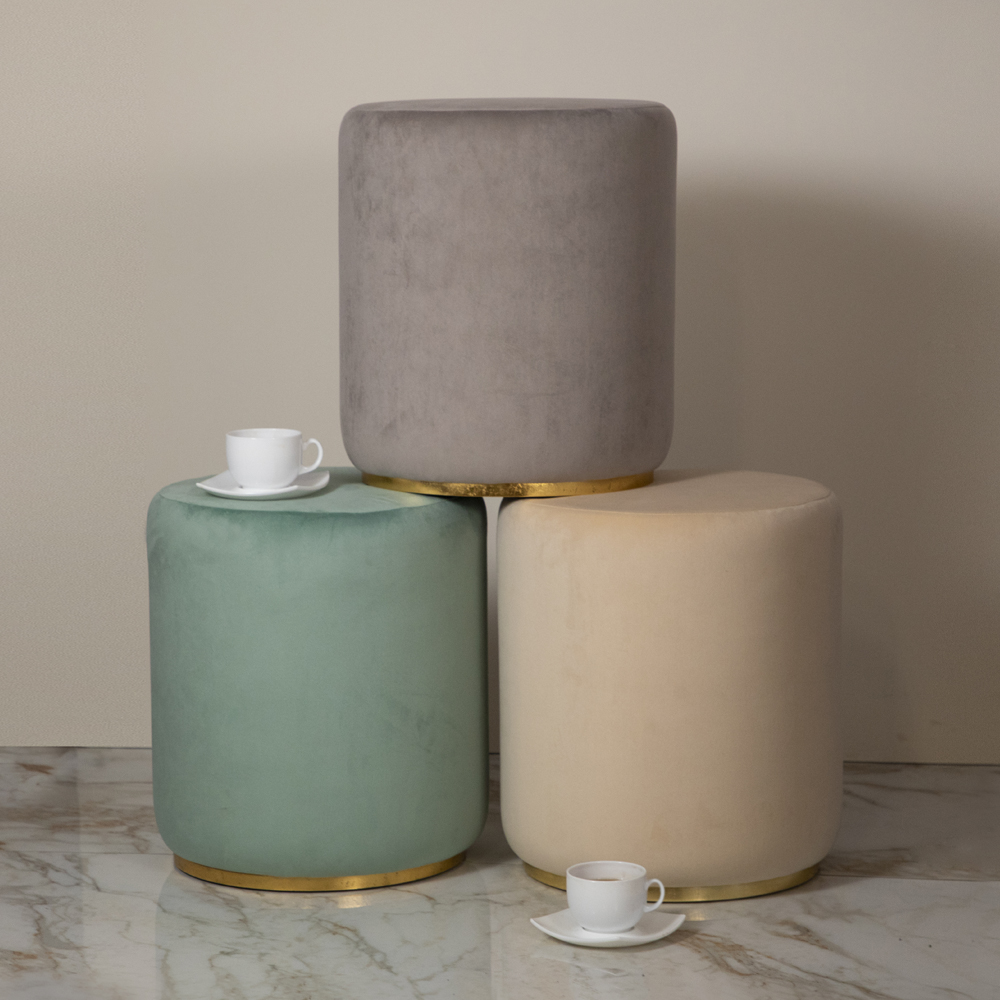 Пуф круглый Силуэт