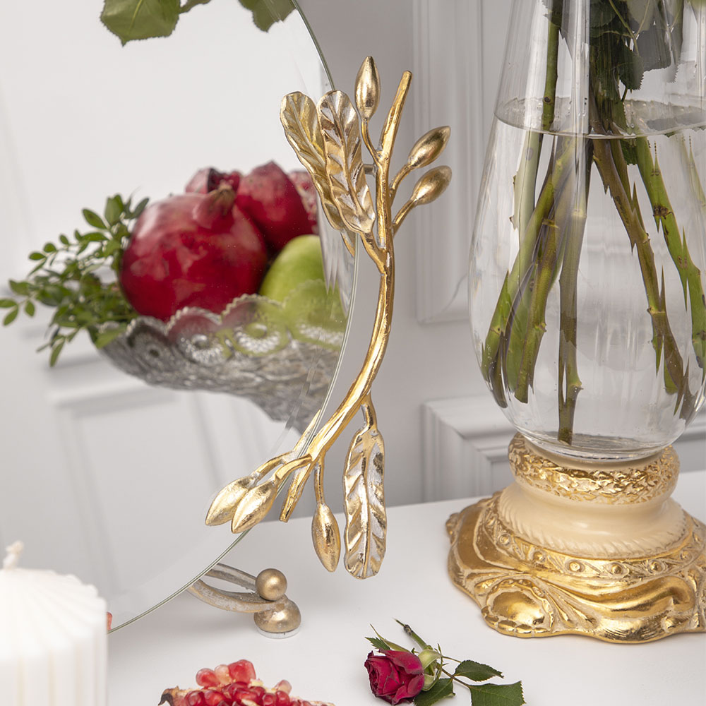 Зеркало настольное Олива