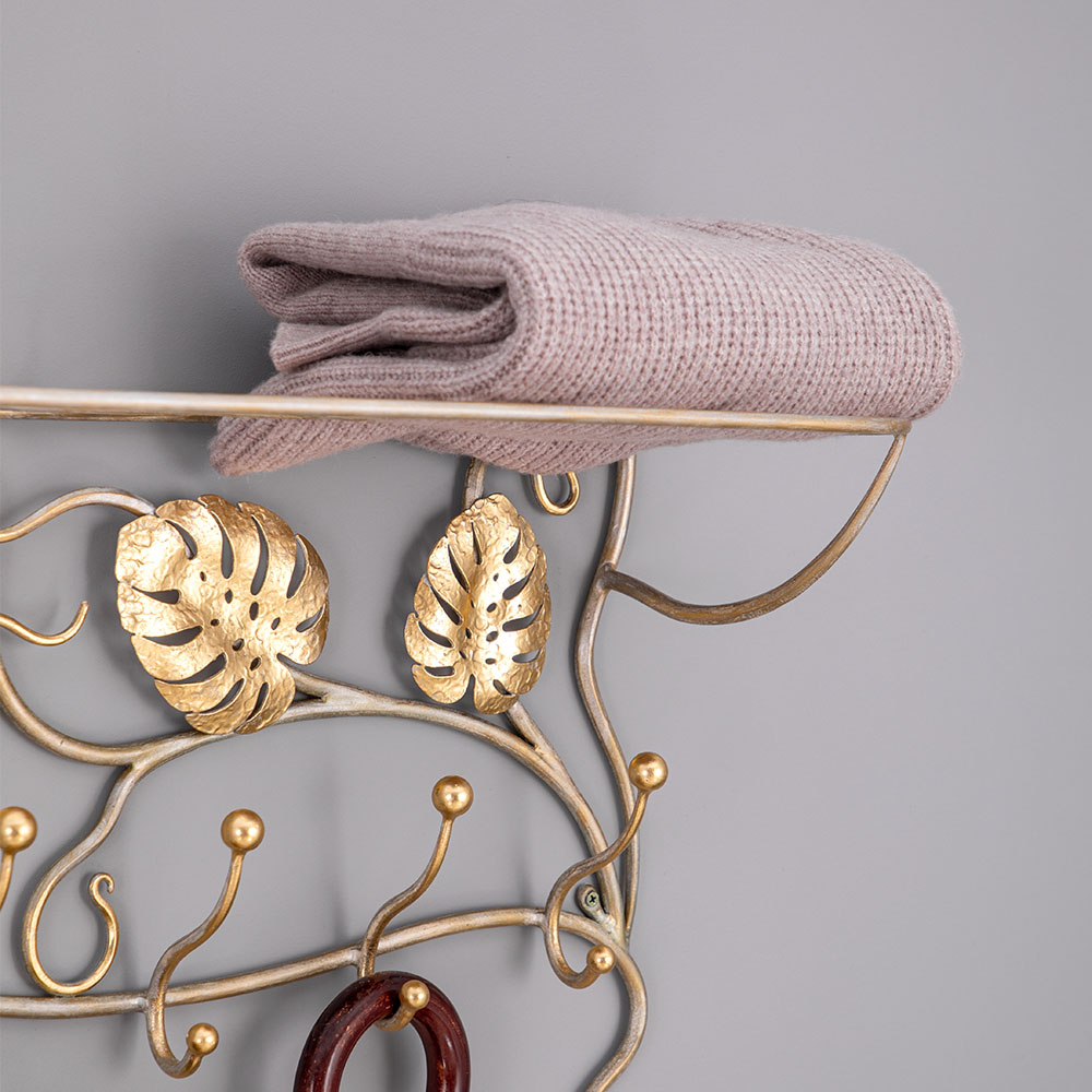 Вешалка настенная Монстера