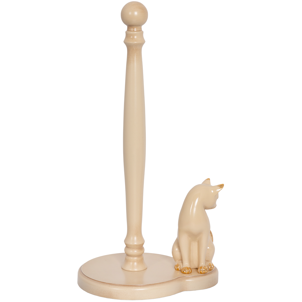 Подставка Кошка Грация с держателем для бумажных полотенец