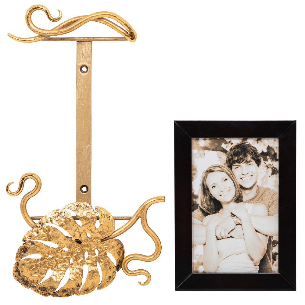 Фоторамка настенная Монстера вертикальная