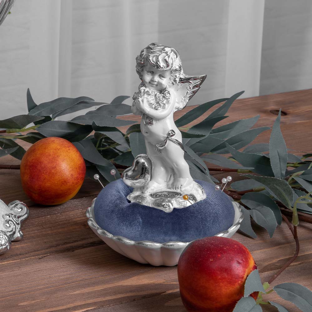 Игольница Ангел в розах