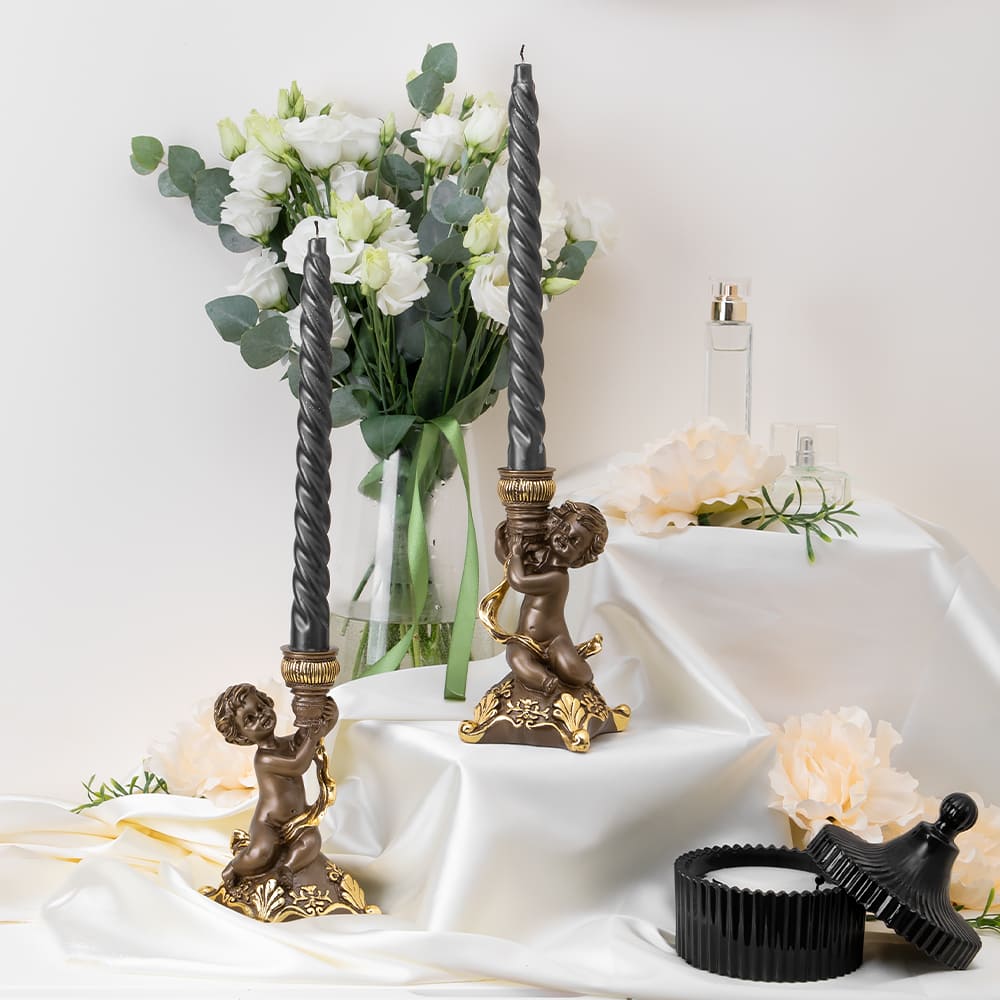 Подсвечники Путти