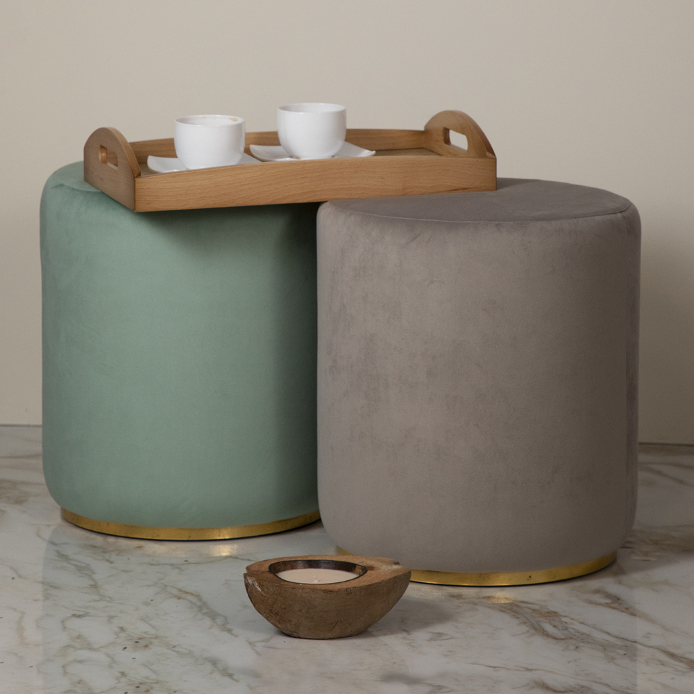 Пуф круглый Силуэт